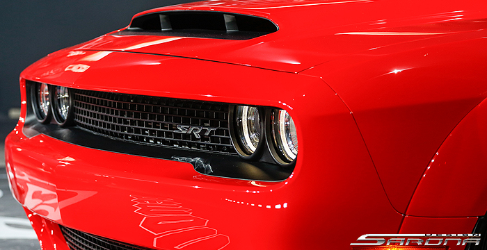 Custom Dodge Challenger  Coupe Hood (2009 - 2023) - $1450.00 (Part #DG-020-HD)